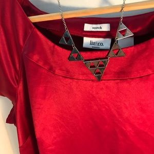 Liz & Co.Silk Blouse